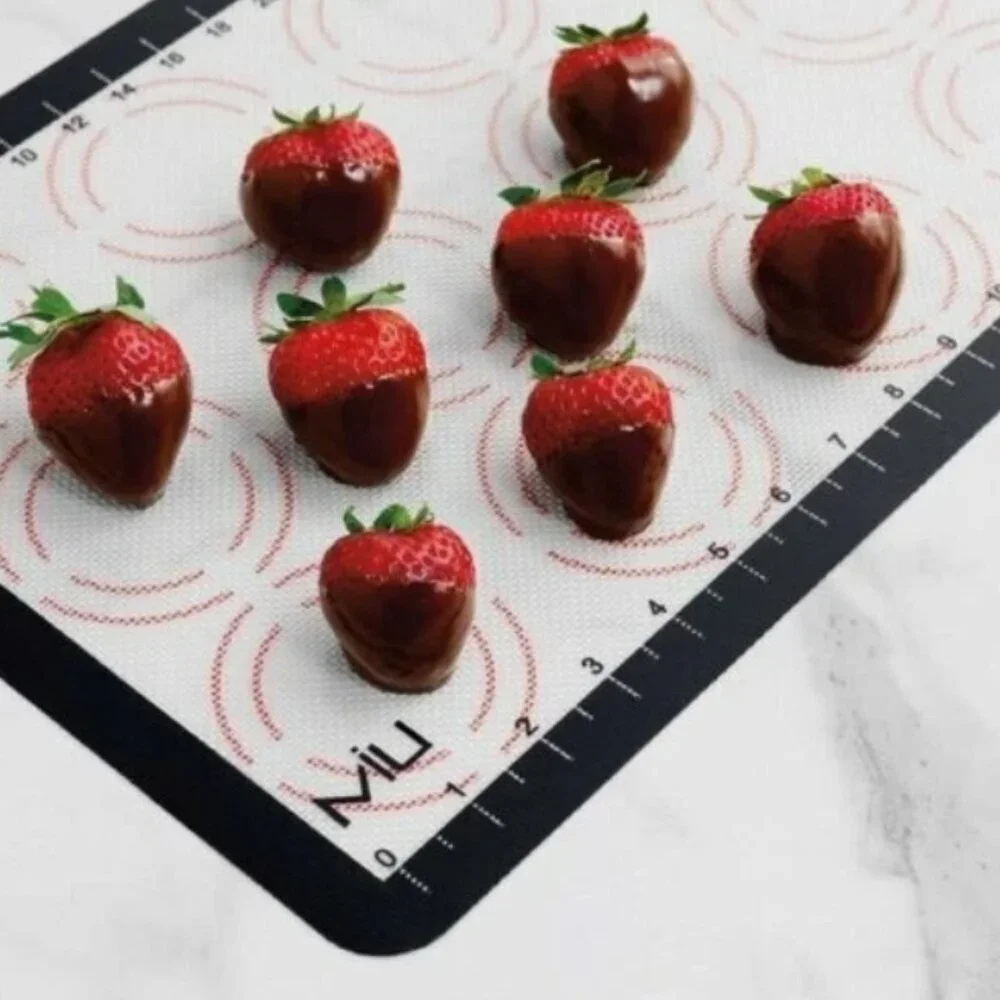 Miu Silicone Non-Stick Pastry & Baking Mats 3-Piece Set